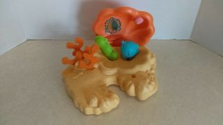 1979 Kenner Sea Wees Lagoon Floating Home With Seahorse Sponge Coral & Blowfish
