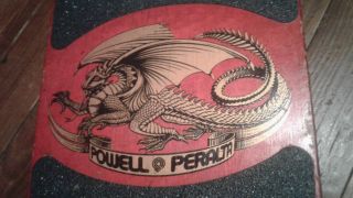 Ultra rare Vintage Powell Peralta Ripper complete skateboard Rat Bones 5