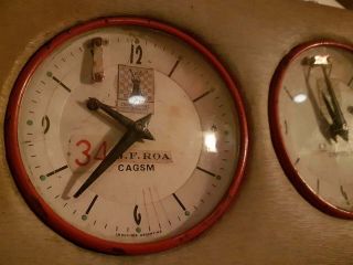 vintage argentina chess clock timer schachuhr roa.  Rare and old model 3