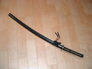 Js50 Japanese Samurai Sword: Mumei Katana In Koshirae 69.  3 Cm