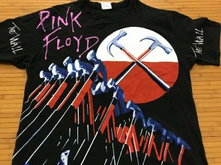 XL - Vtg 1994 Pink Floyd The Wall Hammers Allover Single Stitch 90s T - Shirt USA 2