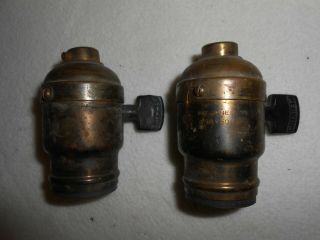 Antique Match Perkins Lamp Sockets For Chandelier,  Sconces,  Fixture,  Parts