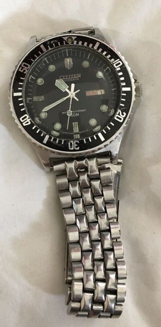 Vintage Citizen Automatic Diver Watch 2