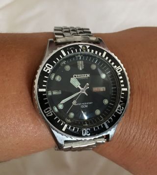 Vintage Citizen Automatic Diver Watch 4