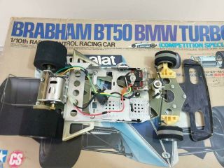 Vintage Tamiya 58031 Brabham BT - 50 BMW Turbo 5