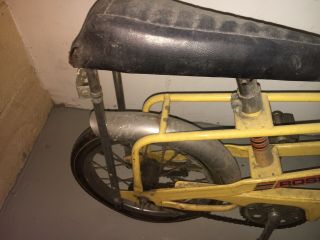 Vintage Ross Apollo Jr.  Muscle bike 1970s yellow barracuda 16 inch bannana seat 3