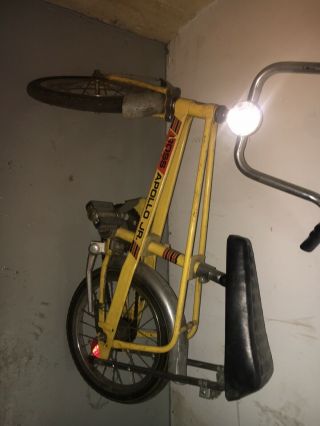 Vintage Ross Apollo Jr.  Muscle bike 1970s yellow barracuda 16 inch bannana seat 5