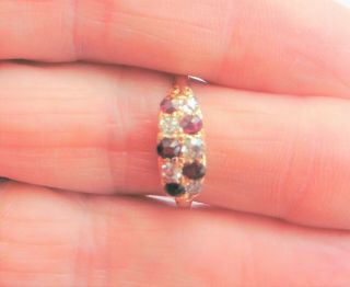 Edwardian Ruby And Diamond Ring - 18ct. 7