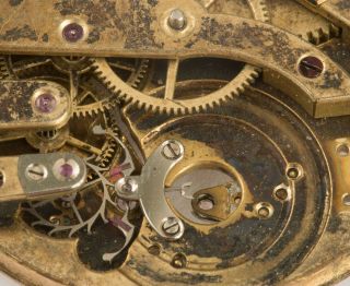 ANTIQUE PATEK PHILIPPE POCKET WATCH MOVEMENT / REPAIR 34.  57MM 7