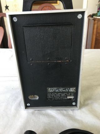 Vintage Conn ST - 11 Strobotuner With Sanyo Microphone Power Cord 6
