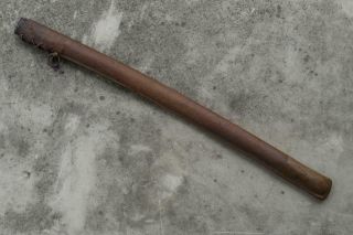 WW2 Leather Sheath /Saya of Japanese Army Officer ' s Gunto Sword b9361 3