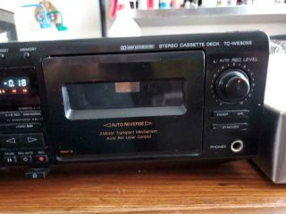 Sony TC - WE805s Dual Tape Deck w/pitch control.  Very Rare Vintage 2