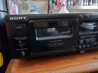 Sony TC - WE805s Dual Tape Deck w/pitch control.  Very Rare Vintage 3