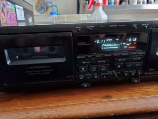 Sony TC - WE805s Dual Tape Deck w/pitch control.  Very Rare Vintage 4