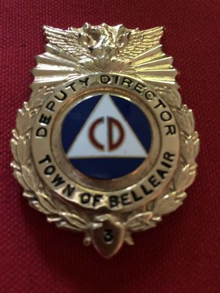 Wwii Civil Defense Deputy Director Town Of Belleair,