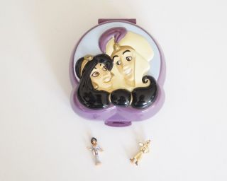 Polly Pocket Disney Aladdin 1995 - Includes Figures Aus Seller