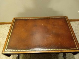 Hekman Vintage Storage Coffee Table in Copley with hinged sides 3
