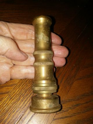 Vintage Brass Water Sprinkler Nozzle - Justrite