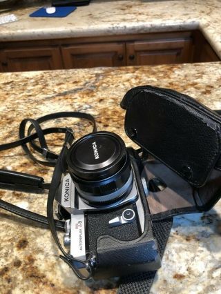 Konica Autoreflex Vintage Camera Set