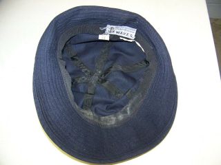 WWII U.  S.  Navy WAVE W.  A.  V.  E.  S.  Womans Female Ladys Enlisted Floppy Hat 5