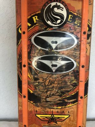 Vintage STEVE CABALLERO Signed PERSONAL RIDER Complete Skateboard BRIGADE POWELL 2