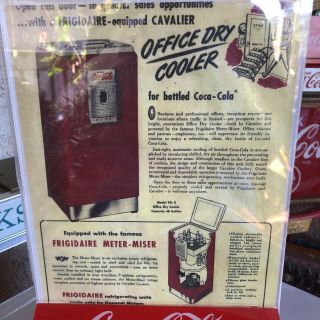 Vintage Cavalier Coca - Cola Office Cooler 8