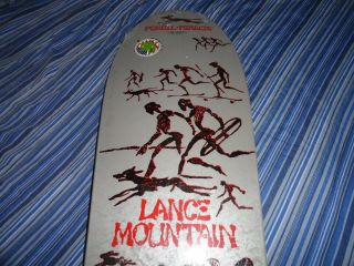 NOS rare silver lance mountain powell peralta skateboard deck in shrink 2
