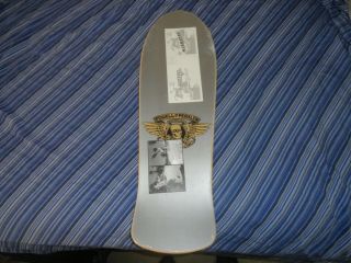 NOS rare silver lance mountain powell peralta skateboard deck in shrink 4