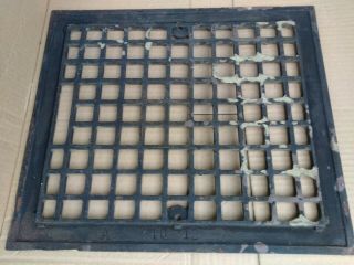 Antique Metal Floor Grate Or Wall Mount Cover 12 