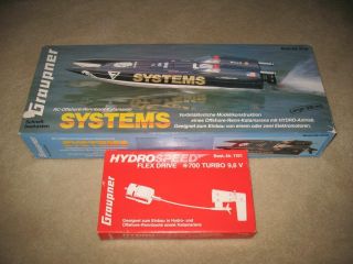 Graupner Vintage Systems Cougar Catamaran Off Shore Racing Boat W/hydrospeed 700