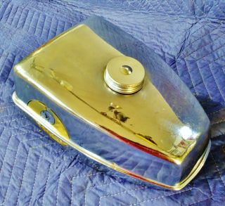 Vintage Fox Mini Bike Chrome Gas Tank (mini - bike,  minibike,  fuel) 3