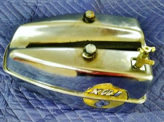 Vintage Fox Mini Bike Chrome Gas Tank (mini - bike,  minibike,  fuel) 8