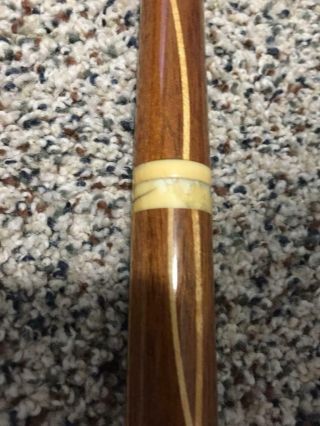 Vtg Pool Cue/Stick Ron Daniels Twisted Turtle Early 2003 Prototype 18.  5 oz 57.  5 