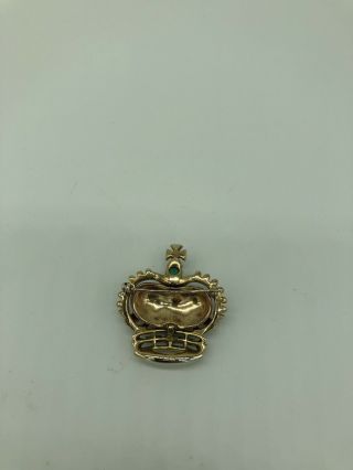 Vintage Alfred Philippe Crown Trifari Royal Crooch Brooch Pin Coronation 4