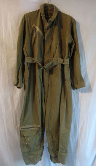 Wwii U.  S.  A.  A.  F.  Flight Suit Type A - 4