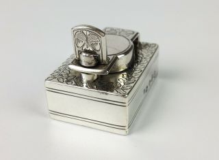 Fine Antique Georgian Silver Travel Inkwell - Henry Tippen - Pen Desk Miniature 8