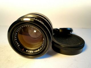 M42 Carl Zeiss Jena Biotar Red T 1:2/ 5,  8 Cm Top Vintage Lens 2.  0 58mm