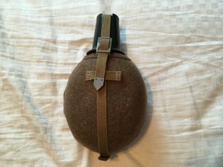 Wwii German Wh Army 1 Liter Canteen Waterbottle