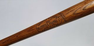 1965 - 68 36 INCH JACKIE ROBINSON LOUISVILLE SLUGGER VTG 125 Baseball Bat 8