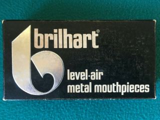 Brilhart Level - Air 7 Baritone Saxophone Metal Mouthpiece Box Vintage 8