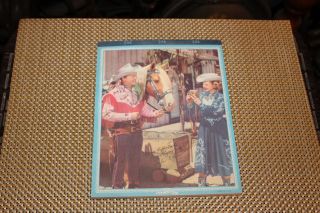 Vintage Roy Rogers Trigger Writing Pad Tablet Notebook 10 Nos Frontiers Inc.
