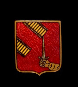 Wwii Us Army 813th Tank Tk Destroyer Battalion Bn Dui Di Pin – German Made