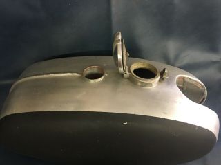 BSA Alloy Gas Tank Fuel Vintage Aluminum B50 B25 Triumph TR25 Ahrma Vi 3