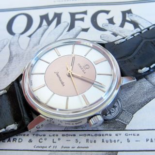 Vintage OMEGA Seamaster Mens watch Swiss Made 1960s steel case Omega Calibre:301 11