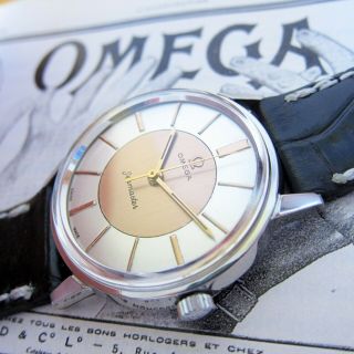 Vintage OMEGA Seamaster Mens watch Swiss Made 1960s steel case Omega Calibre:301 2