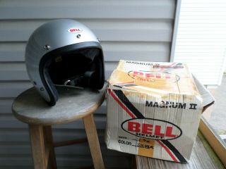 Vintage 1970s Bell Magnum Ii Helmet Bell Helmets In The Box