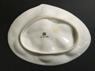 Union Porcelain U.  P.  W.  Oyster Plate 1881 2