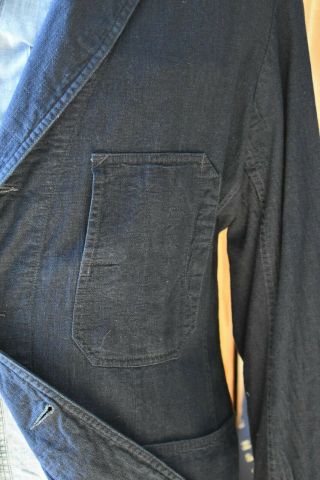 BNWT Ralph Lauren RRL Indigo Dyed Cotton Work Jacket Size XXL Vintage Rare 3