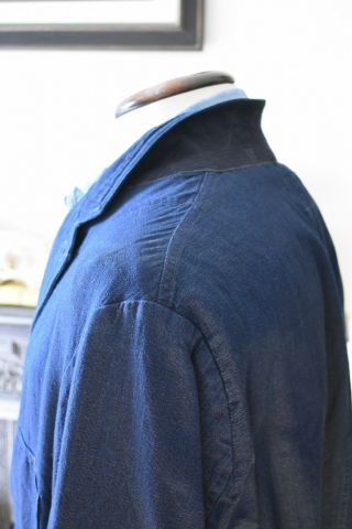 BNWT Ralph Lauren RRL Indigo Dyed Cotton Work Jacket Size XXL Vintage Rare 5