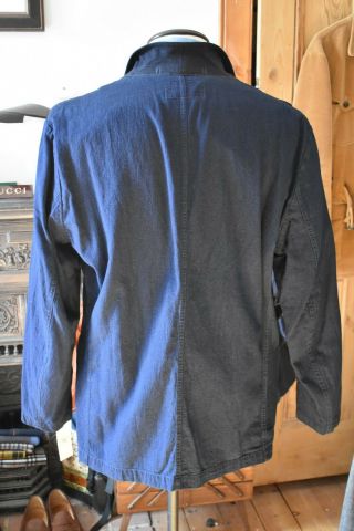 BNWT Ralph Lauren RRL Indigo Dyed Cotton Work Jacket Size XXL Vintage Rare 6
